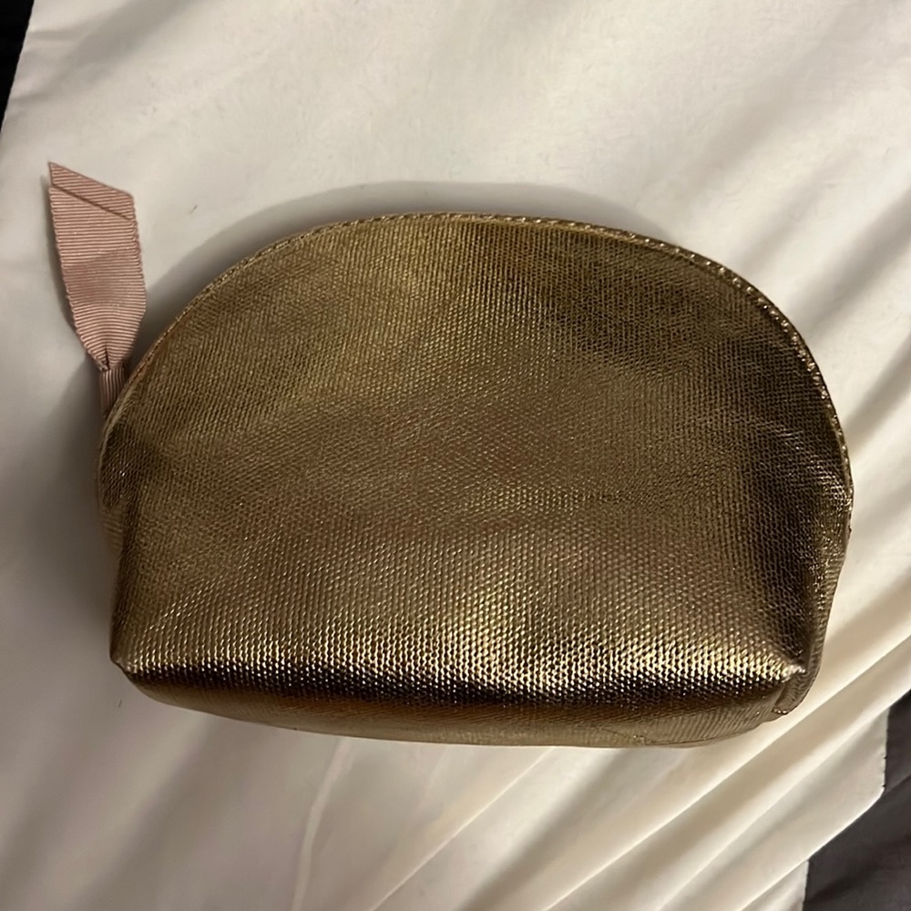 Gold make up case